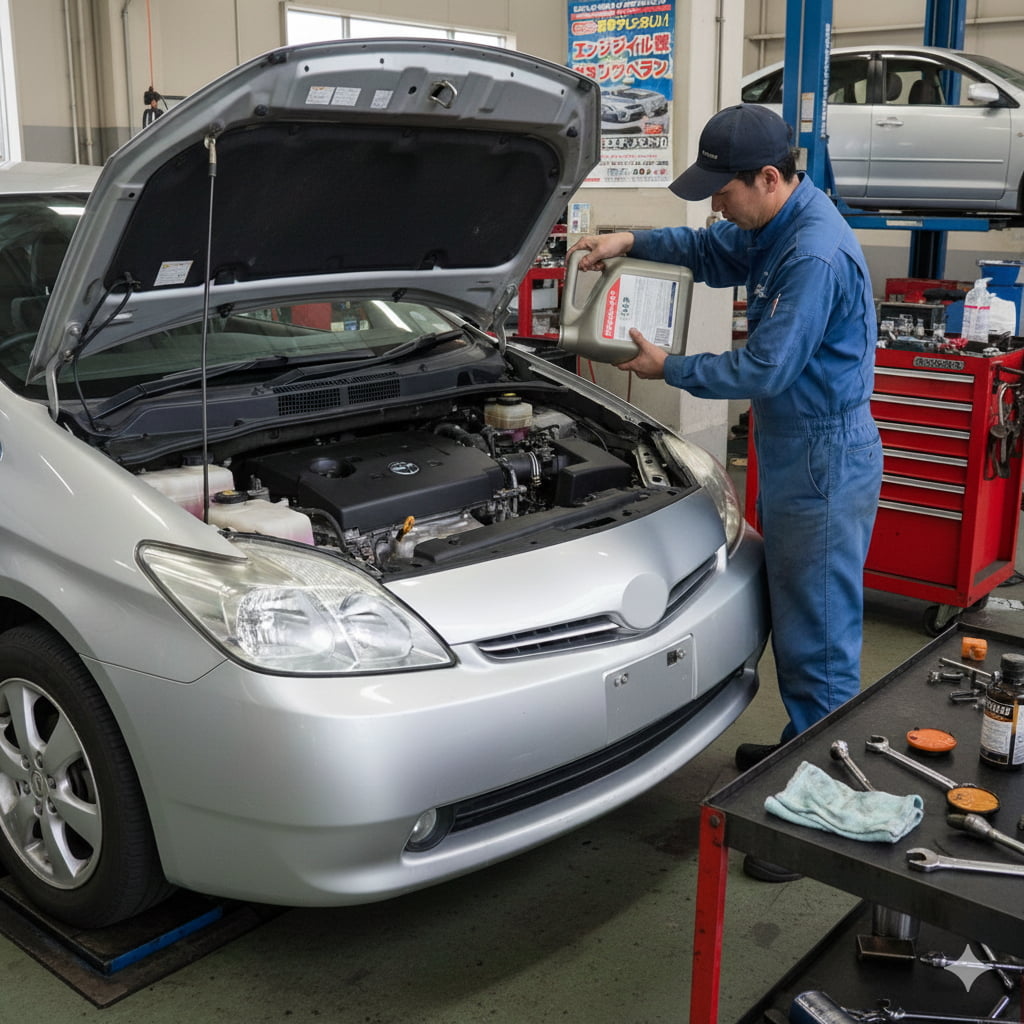 オイル交換画像