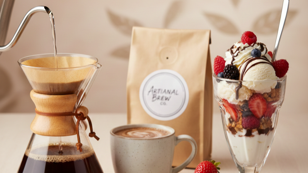 カフェメニューの写真